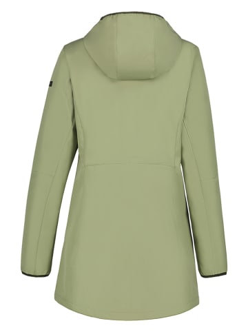 Icepeak Płaszcz softshellowy "Albany" w kolorze zielonym