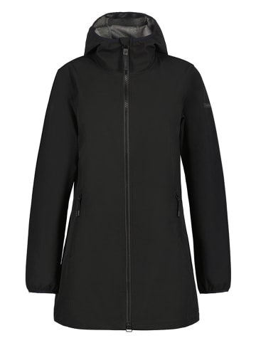 Icepeak Płaszcz softshellowy "Albany" w kolorze czarnym