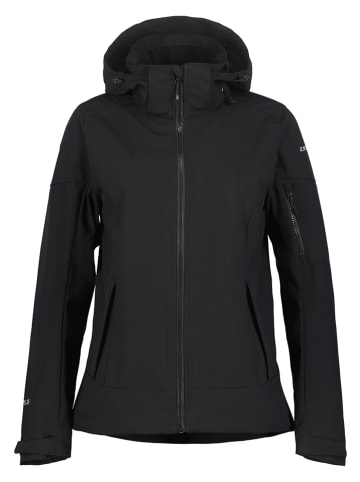 Icepeak Kurtka softshellowa "Bathgate" w kolorze czarnym