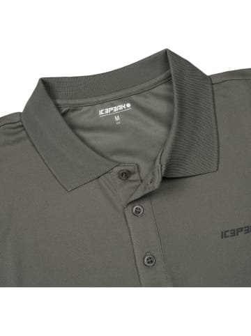 Icepeak Functioneel poloshirt "Bellmont" beige/groen