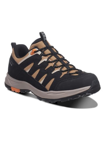 Icepeak Buty trekkingowe "Aura" w kolorze czarno-jasnobrązowym