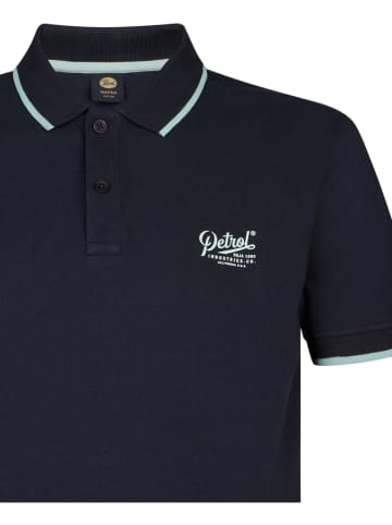 Petrol Industries Poloshirt donkerblauw