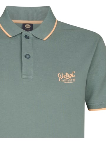 Petrol Industries Poloshirt in Grün
