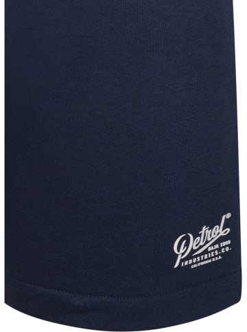 Petrol Industries Sweatshort donkerblauw