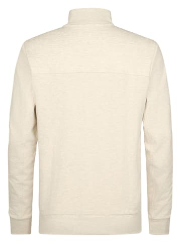 Petrol Industries Sweatjacke in Beige