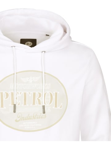 Petrol Industries Hoodie in Weiß