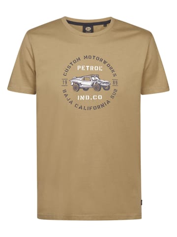 Petrol Industries Shirt lichtbruin