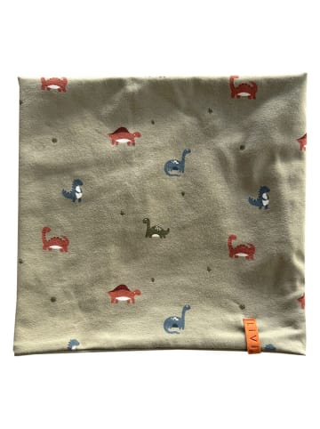 LiVi Loop-Schal "Dino" in Khaki - (L)50 x (B)24 cm