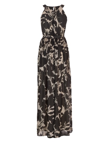 SWING Kleid in Schwarz/ Creme