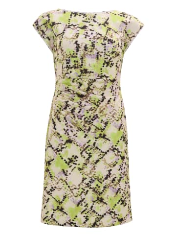 SWING Kleid in Grün/ Schwarz