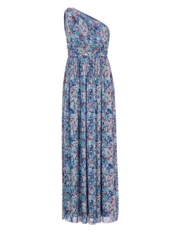 SWING Kleid in Hellblau/ Bunt