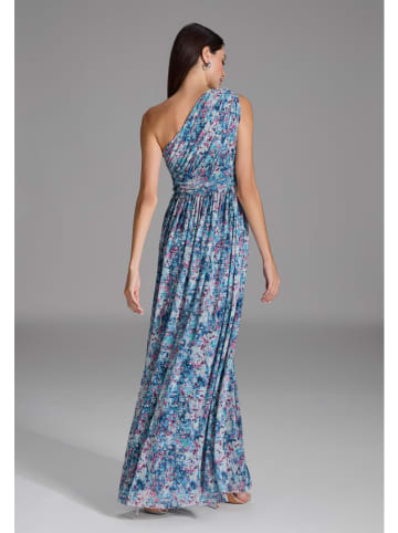 SWING Kleid in Hellblau/ Bunt