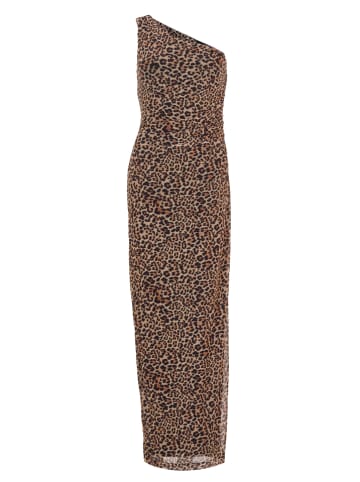 SWING Jurk beige/bruin