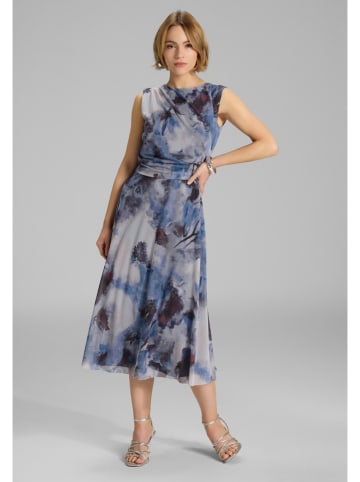 SWING Jurk blauw/meerkleurig