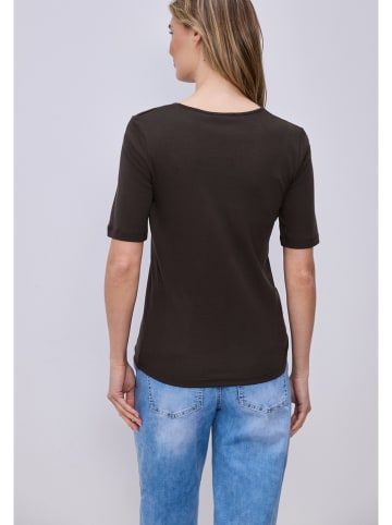 Street One Shirt in Dunkelbraun