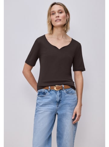 Street One Shirt donkerbruin