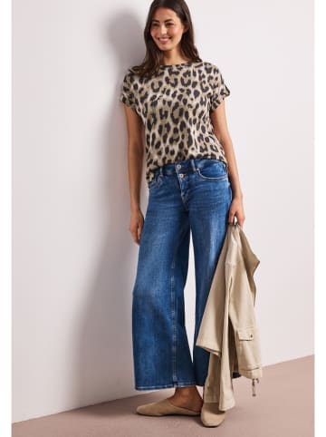 Street One Shirt taupe/zwart