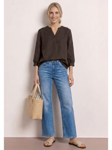 Street One Bluse in Dunkelbraun