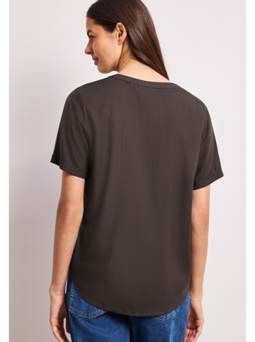 Street One Bluse in Dunkelbraun