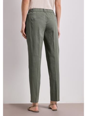 Street One Broek olijfgroen