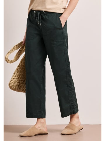 Street One Broek donkergroen
