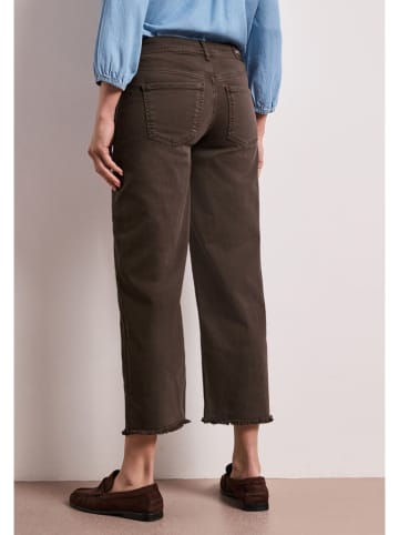 Street One Broek donkerbruin