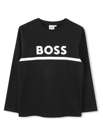 Hugo Boss Kids Longsleeve in Schwarz
