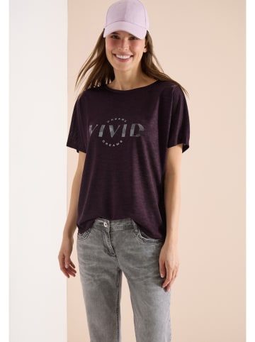 Cecil Shirt auberginekleurig