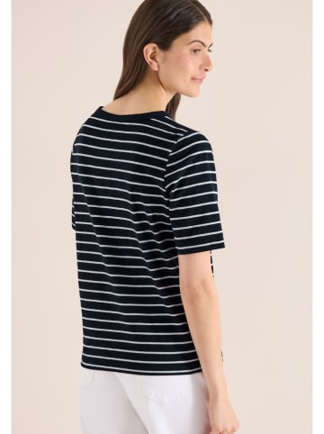 Cecil Shirt donkerblauw/wit