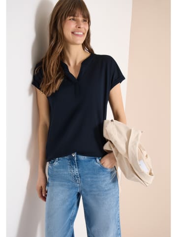 Cecil Bluse in Dunkelblau