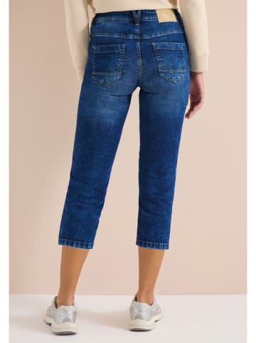 Cecil Jeans-Caprihose in Blau