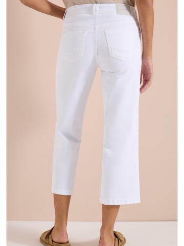 Cecil Jeans-Caprihose in Wieß