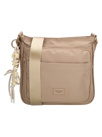 Charm Schoudertas "Seoul" beige - (B)25 x (H)23,5 x (D)5 cm