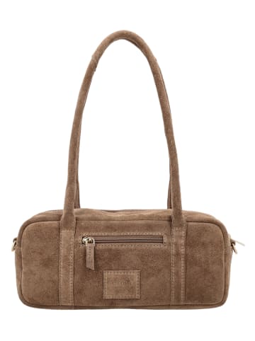 Charm Leren schoudertas "Sevilla" lichtbruin - (B)29 x (H)12 x (D)9 cm