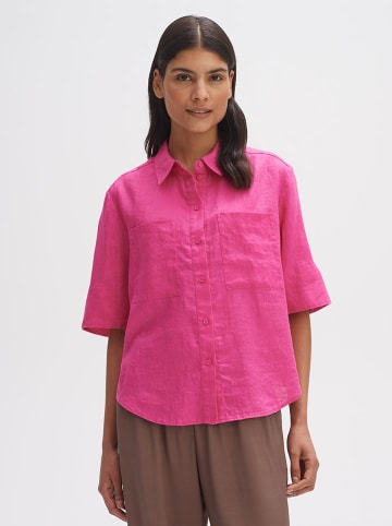 OPUS Leinen-Hemd in Pink