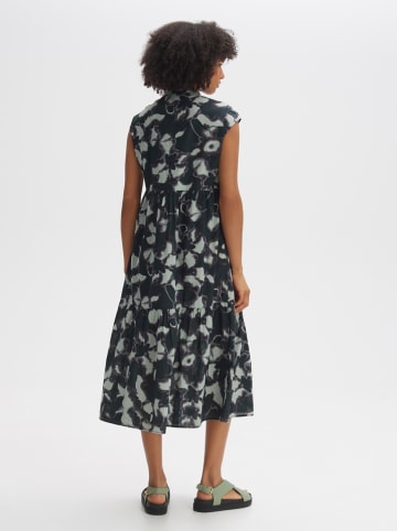 OPUS Kleid in Dunkelblau/ Türkis