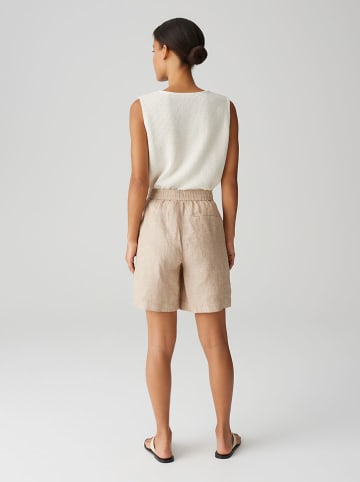 OPUS Linnen short beige