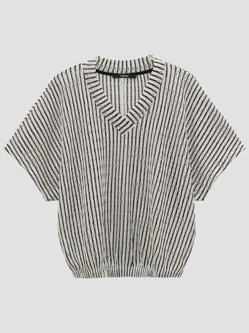 Someday Blouse wit/zwart
