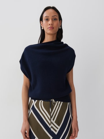 Someday Sweter w kolorze granatowym