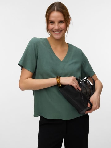 Vero Moda Koszulka w kolorze zielonym