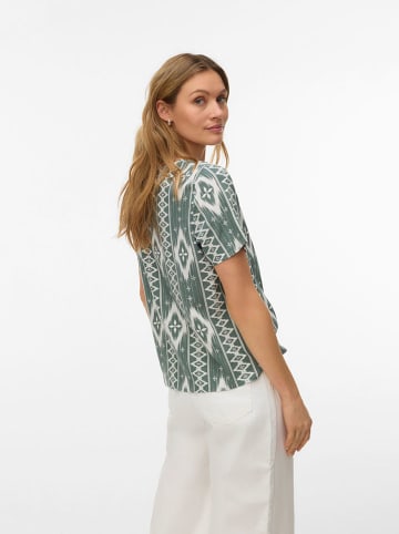 Vero Moda Shirt groen/wit