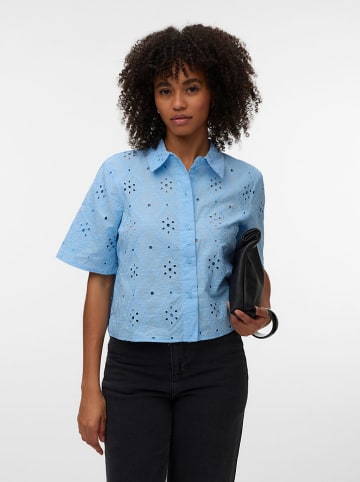 Vero Moda Bluse in Hellblau