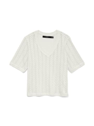 Vero Moda Sweter w kolorze białym