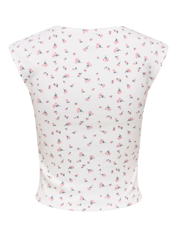 ONLY Top w kolorze białym