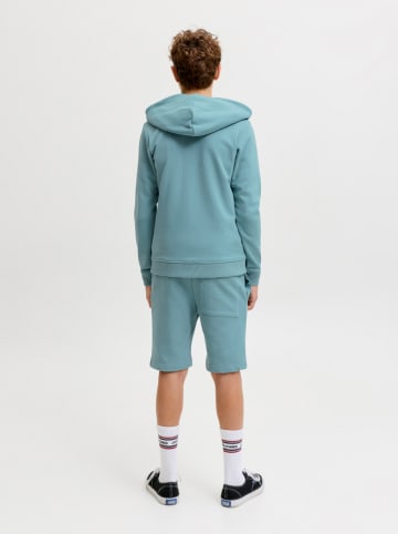 JACK & JONES Junior Sweatshort "Gordon" lichtblauw