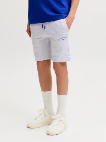 JACK & JONES Junior Szorty dresowe "Gordon" w kolorze szarym