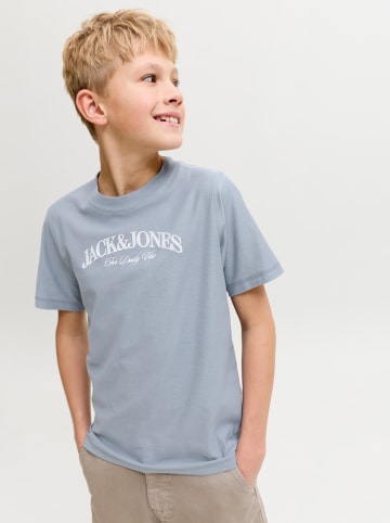 JACK & JONES Junior Koszulka "Cassis" w kolorze błękitnym