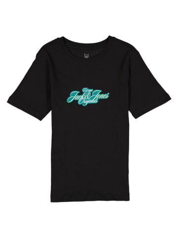 JACK & JONES Junior Koszulka "Cassis" w kolorze czarnym