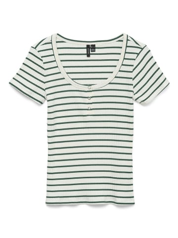 Vero Moda Shirt wit/groen