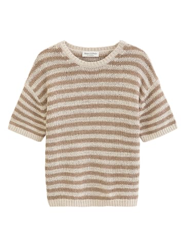 Marc O'Polo Trui lichtbruin/crème